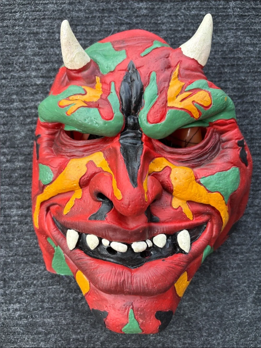 Vintage Adult Demon Mask